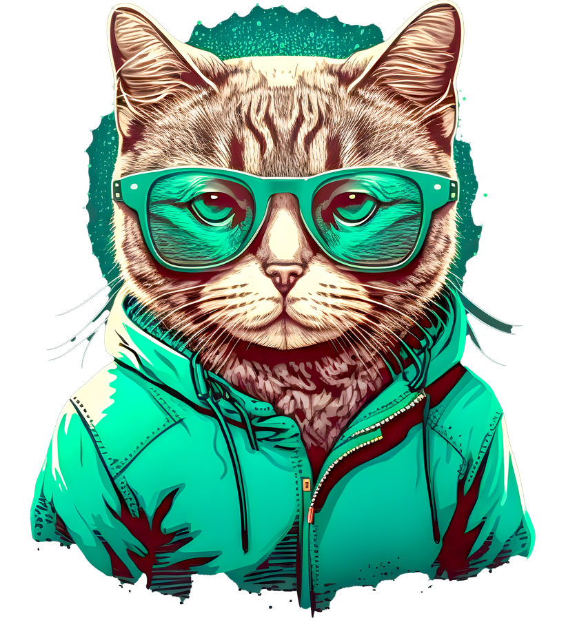 Green Cat